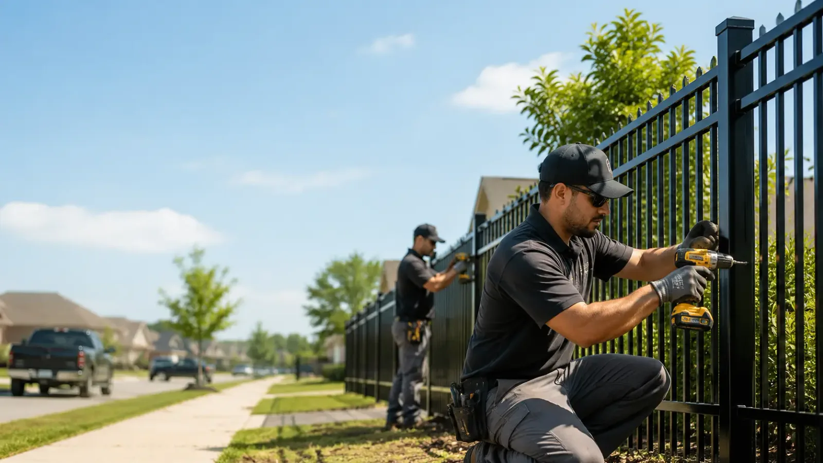 Metal Fence Installation in Jefferson City, MO